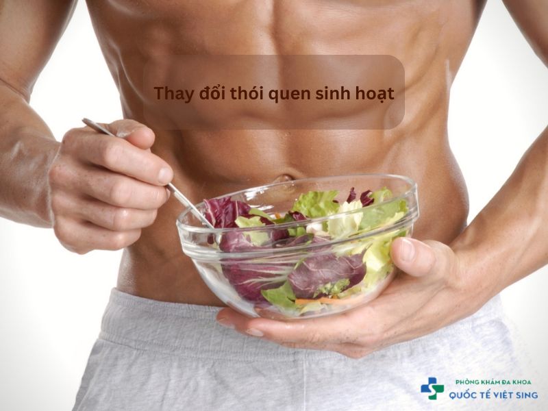 Thay đổi thói quen sinh hoạt