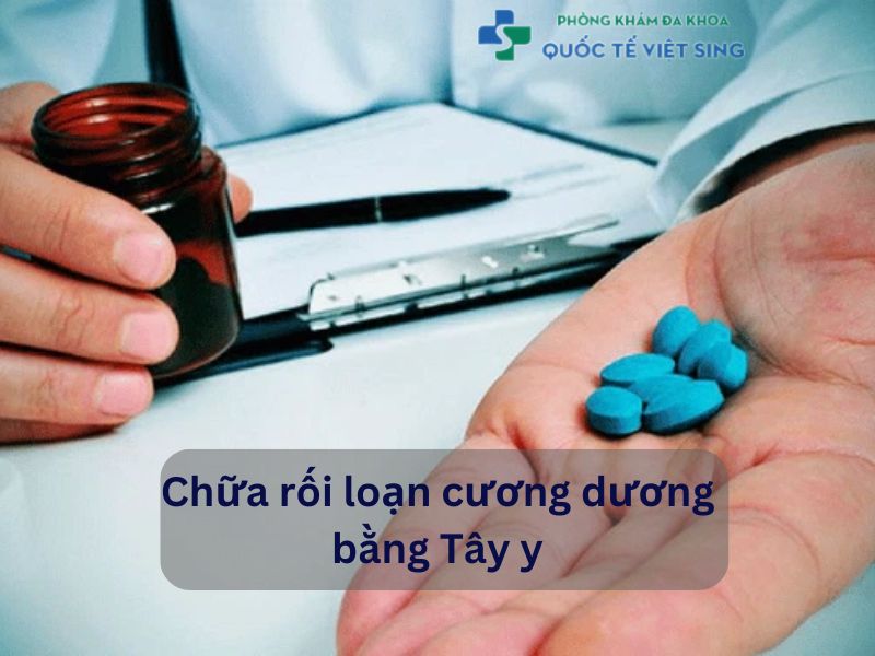 Chữa rối loạn cương dương bằng Tây y